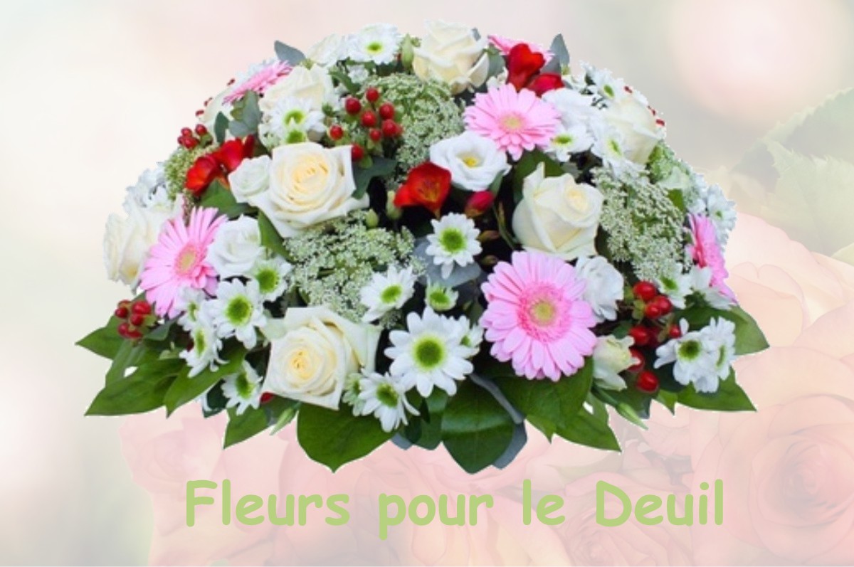 fleurs deuil HEUCOURT-CROQUOISON